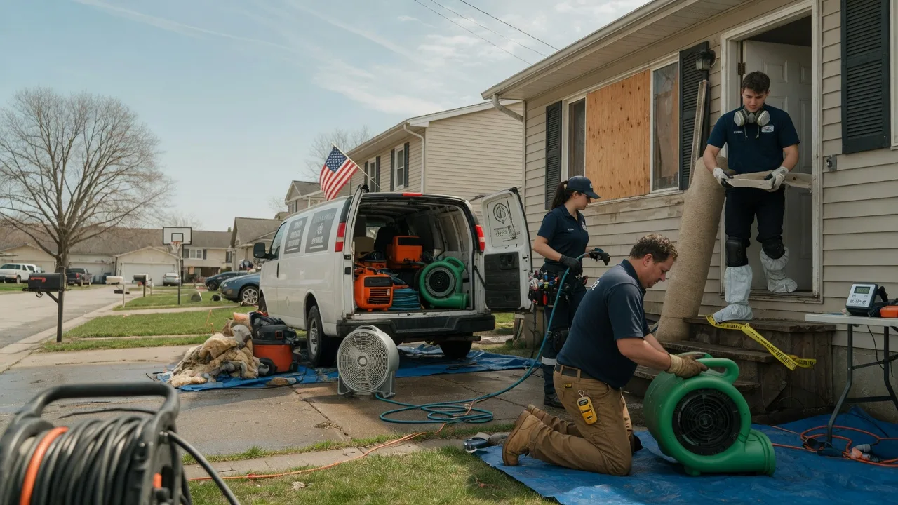 Water Damage Restoration in Windsor, ME near me